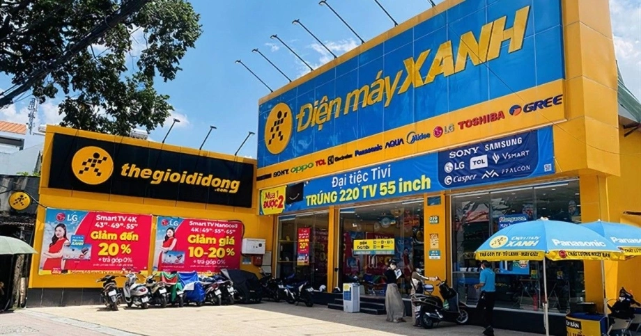 The gioi di dong - Mạng lưới cửa hàng phủ rộng The gioi di dong - Mạng lưới cửa hàng phủ rộng