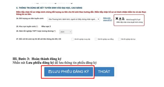 Thisinh.thithptquocgia.edu.vn 2025 - Thời điểm truy cập để tránh quá tải