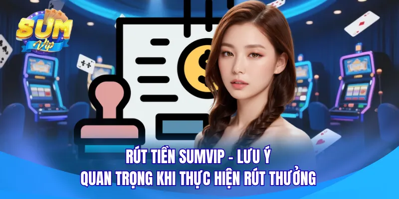 Cách rút tiền nhanh chóng tại Sumvip
