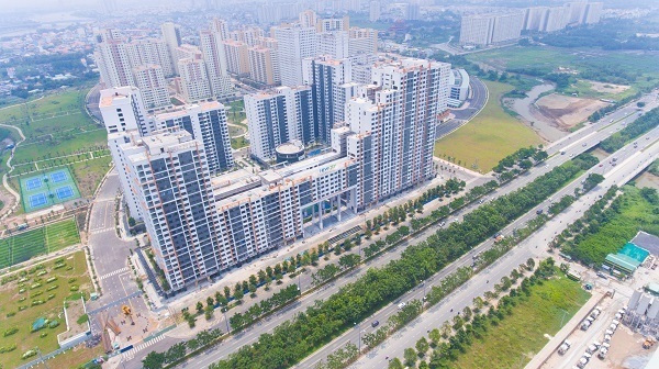 New city Thủ Thiêm - Tổ hợp 4 tháp đã định hình rõ nét New city Thủ Thiêm - Tổ hợp 4 tháp đã định hình rõ nét
