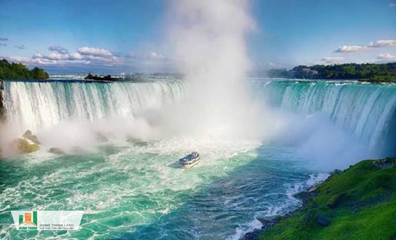 Thác nào nằm trên biên giới giữa Mỹ và Canada? - Đặc điểm nổi bật của thác Niagara Thác nào nằm trên biên giới giữa Mỹ và Canada? - Đặc điểm nổi bật của thác Niagara